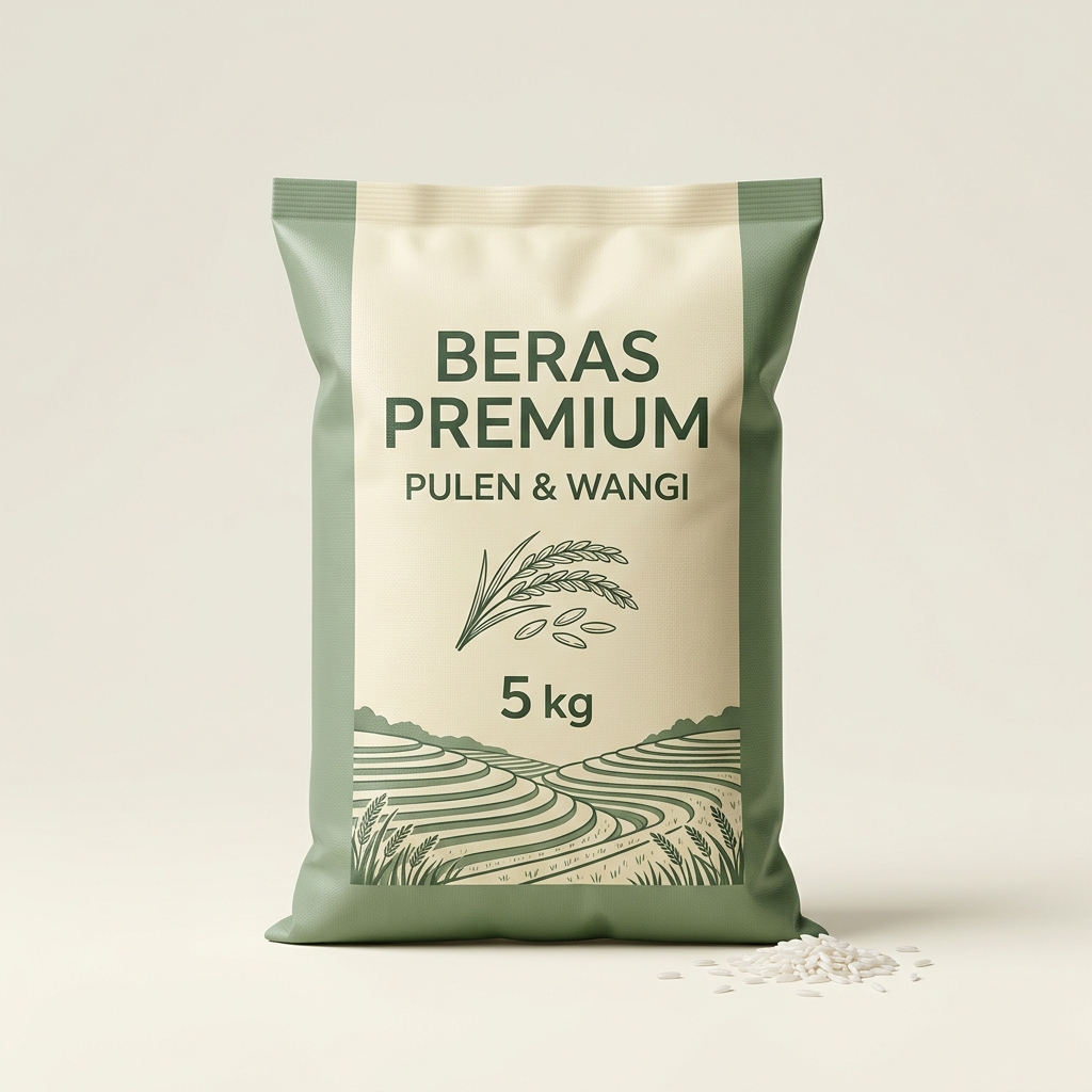 Beras Premium 5kg 1 Pack